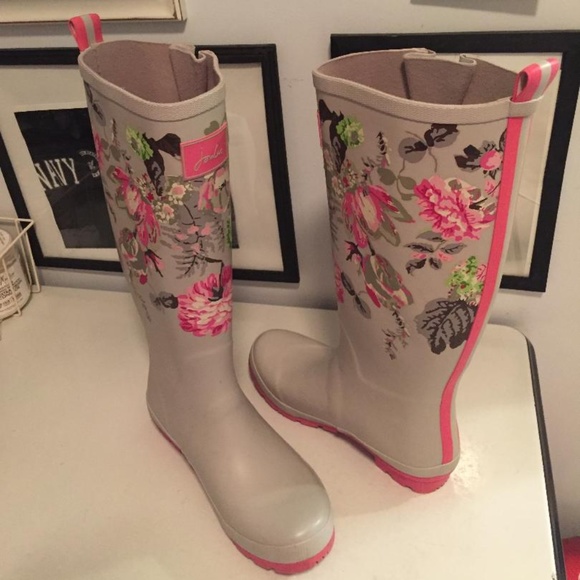 Joules Shoes - JOULES TALL WELLY PRINT Rain Boots